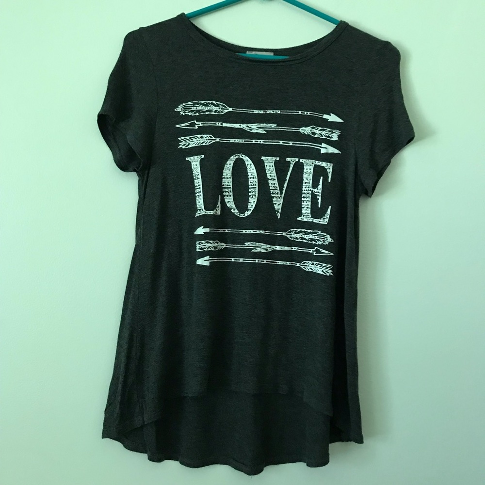 Four Girls Black LOVE T~Shirt